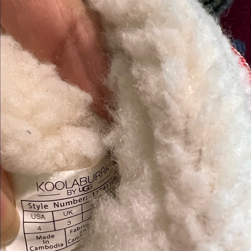 Koolaburra Pink Shearling-Lined Boots - Picture 5 of 6